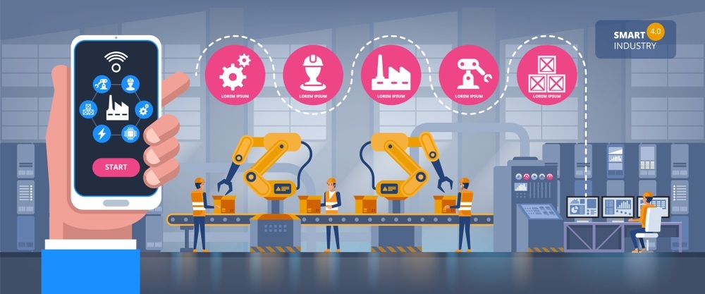 nhà máy thông minh trong thời đại 4.0