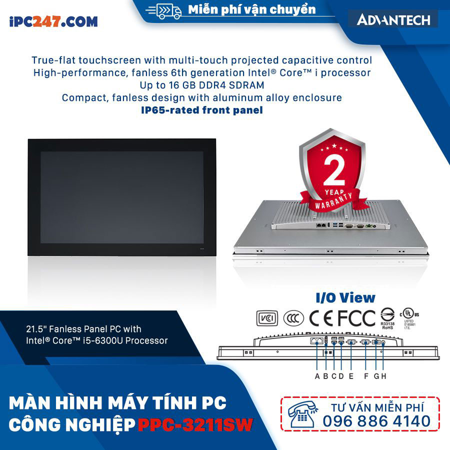 Máy tính bảng 21,5 " PPC-3211SW-MART 3 PPC-3211SW-MART