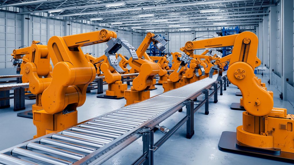 Nhà máy sản xuất cá ứng dụng dây chuyền tự động hóa 4 robot cong nghiep 1