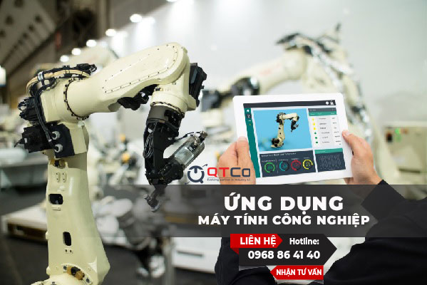 Nhà máy chế biến ứng dụng công nghệ máy tính công nghiệp 3 Máy tính công nghiệp trong sản xuất với cánh tay robot