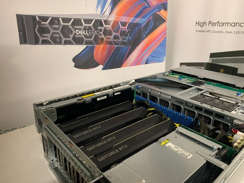 GPU Server: "Trái tim" của hệ thống phân tích dữ liệu Big Data 4 gpu server 4
